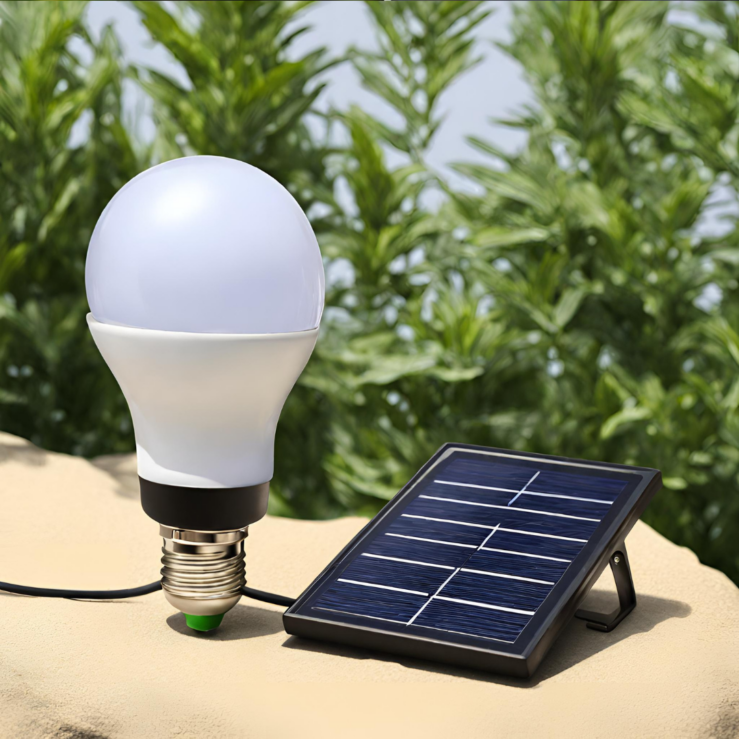 LED Solar Birne