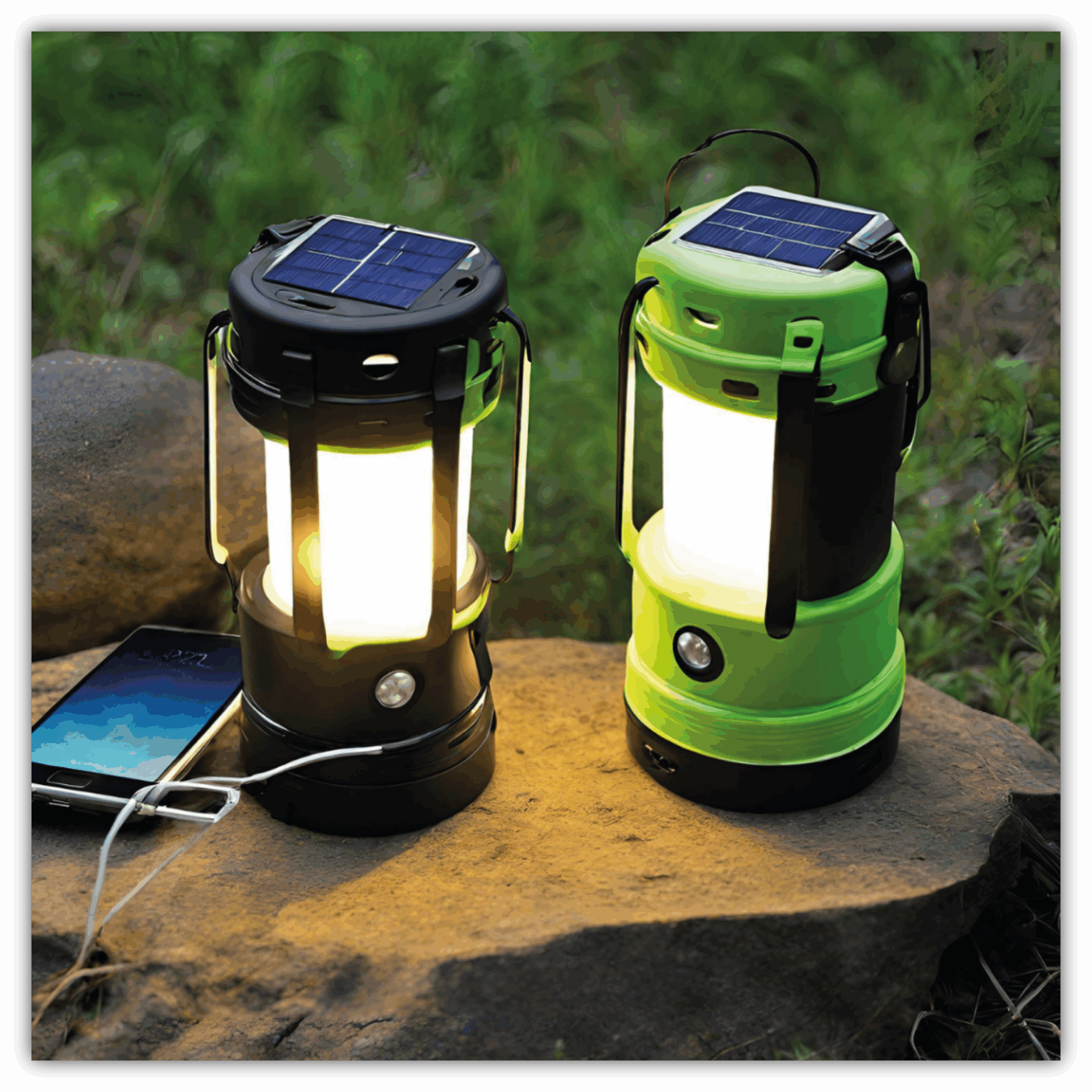 LED Campinglampe Solar Campingleuchte