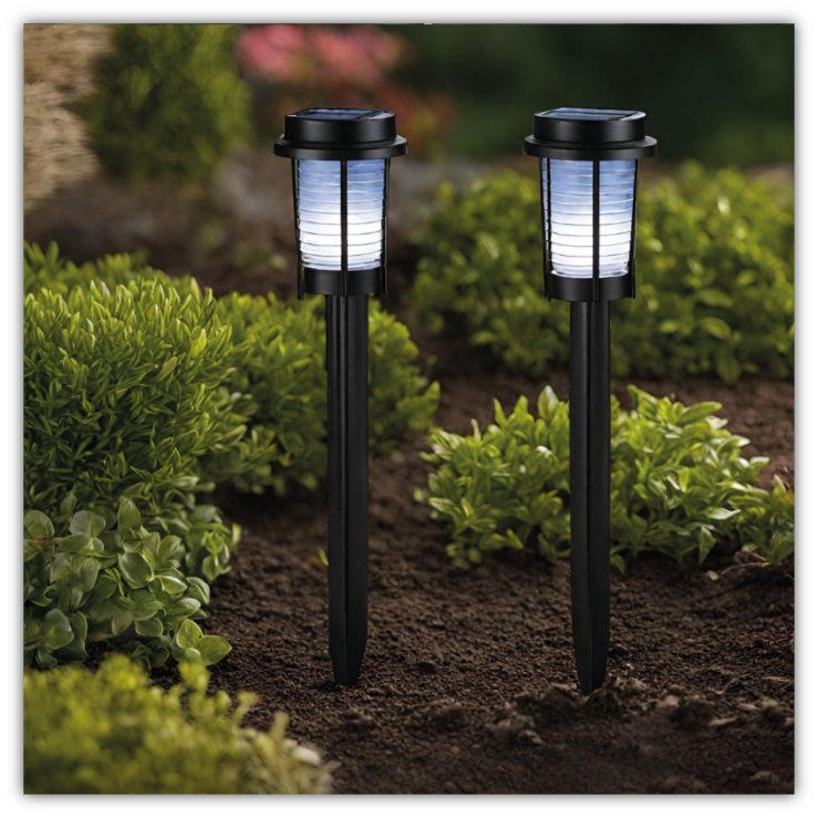 Solarlaternen 2er-Set