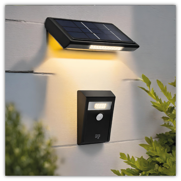 Wandleuchte mit Bewegungssensor