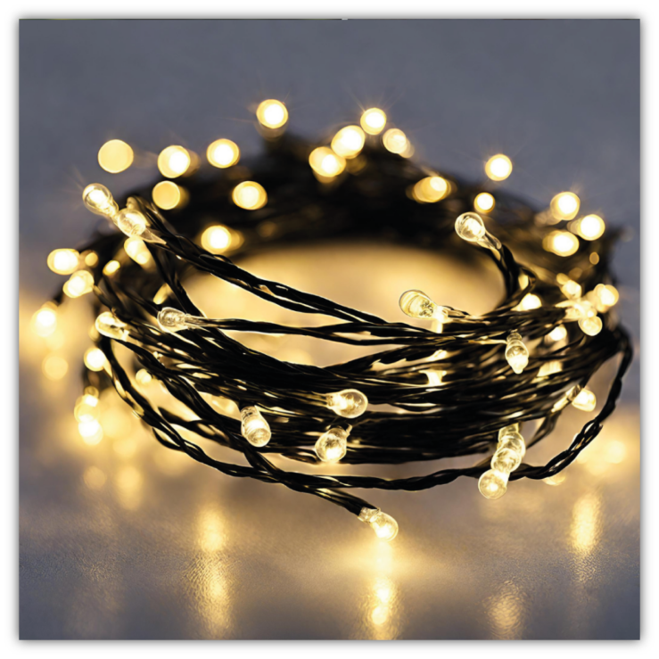 Solar-Lichterkette 15 Meter