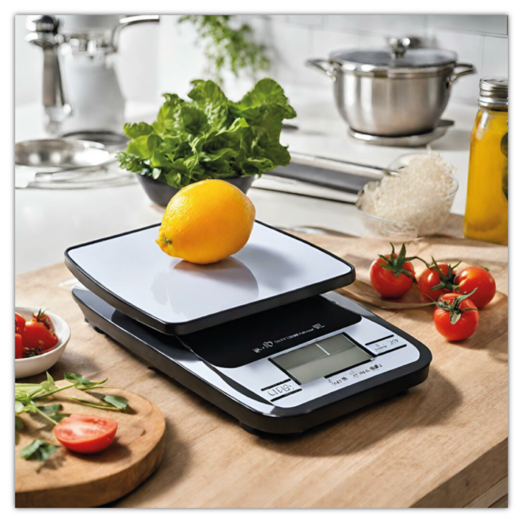 Solar-Küchenwaage „Modern“