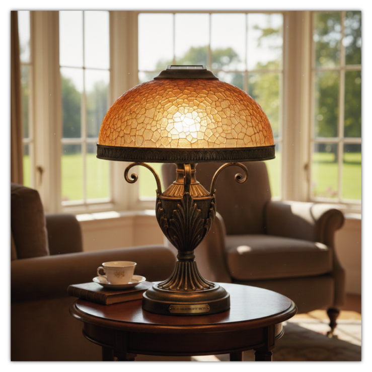 Solar-Wohnzimmerleuchte „Antik“