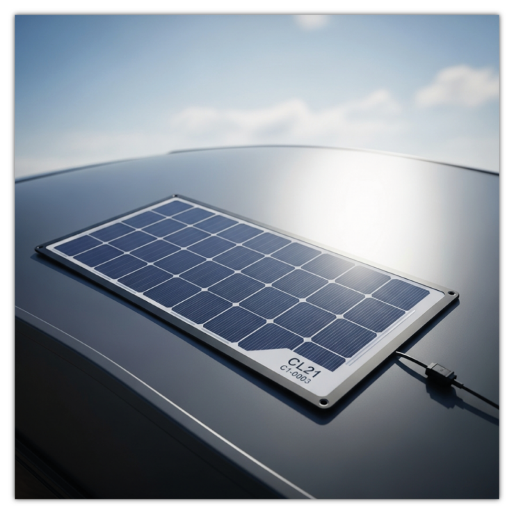 Flexibles Solarmodul „CL21“