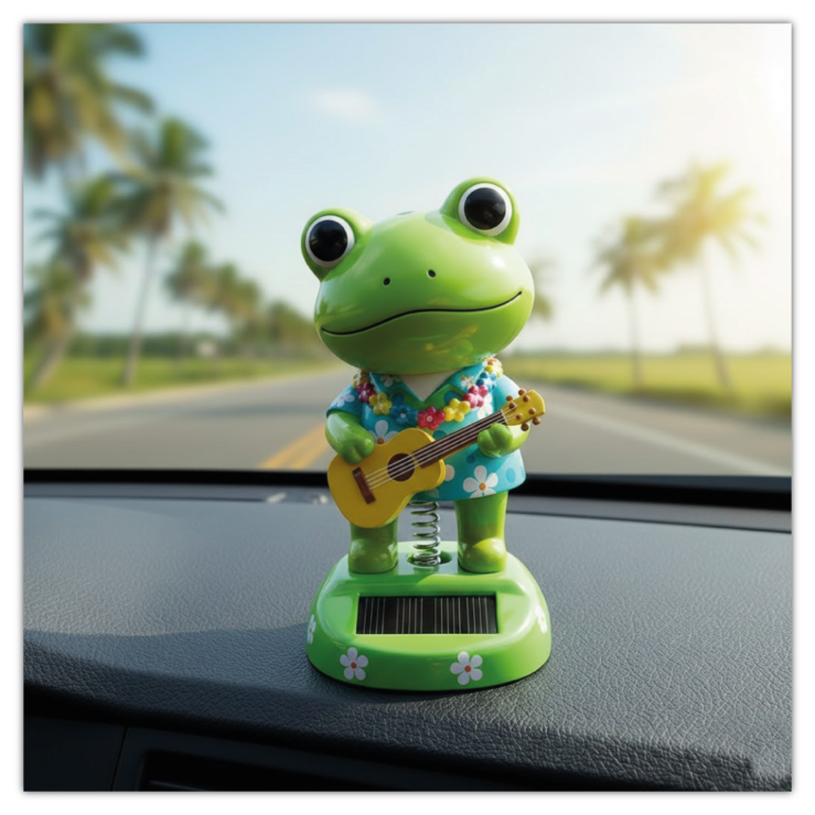 Solarwackelfigur "Frog"