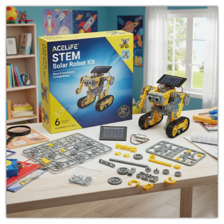 Solar Spielzeugroboter "Nexon"