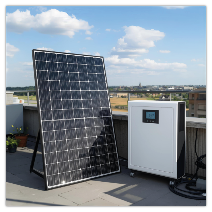 Balkonkraftwerk 450 W "Solino"